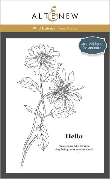 Wild Daisies Press Plate
