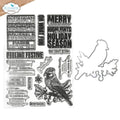 Winter Bliss Collection - Stamp & Die Set - XMas from the Past 1
