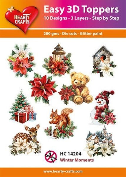 Winter Moments - Easy 3D Toppers