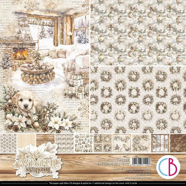 Winter Season - 12x12 Paper Pad - Patterns