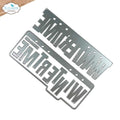 Winter Wanderlust Collection - Dies - Wintertime Wordstrip