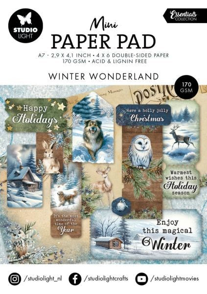 Winter Wonderland - Mini Paper Pad