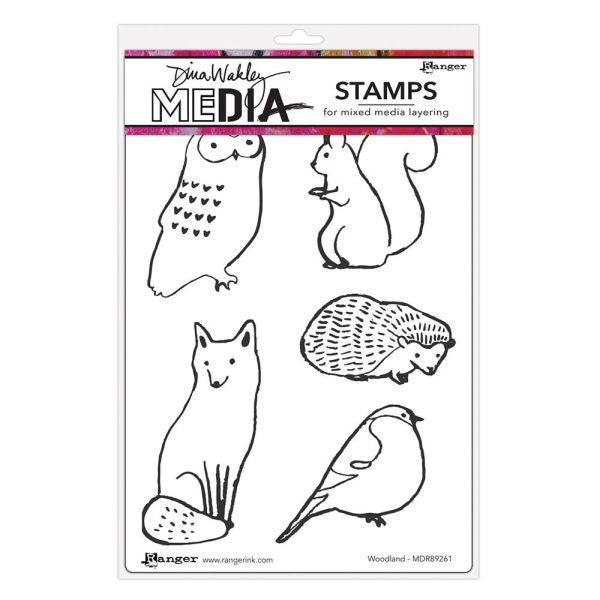 Woodland - Cling Stamps