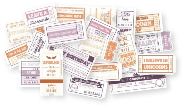Woodland Springs - Die Cut Tickets