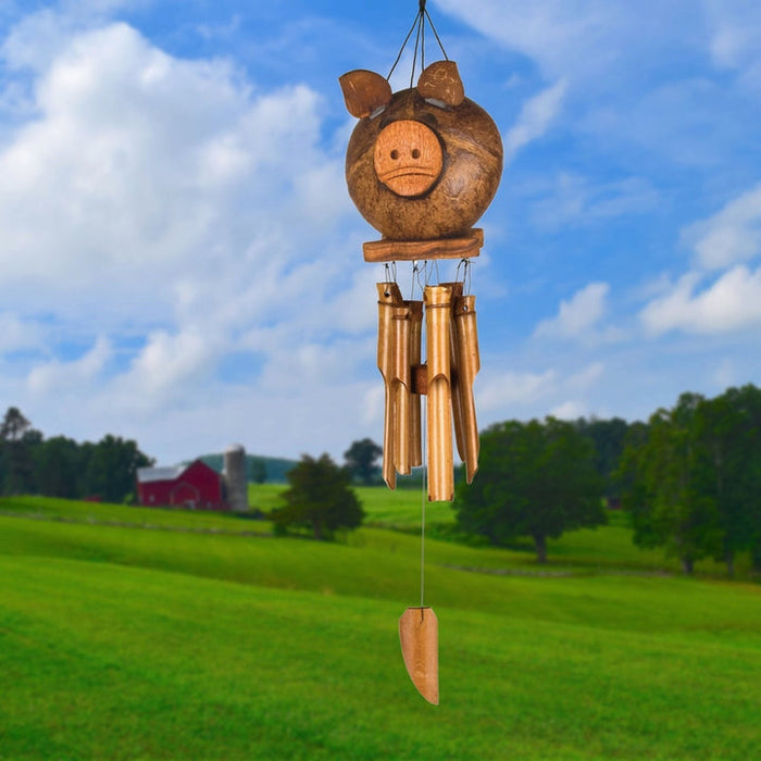 Woodstock Chimes Coco Pig Chime